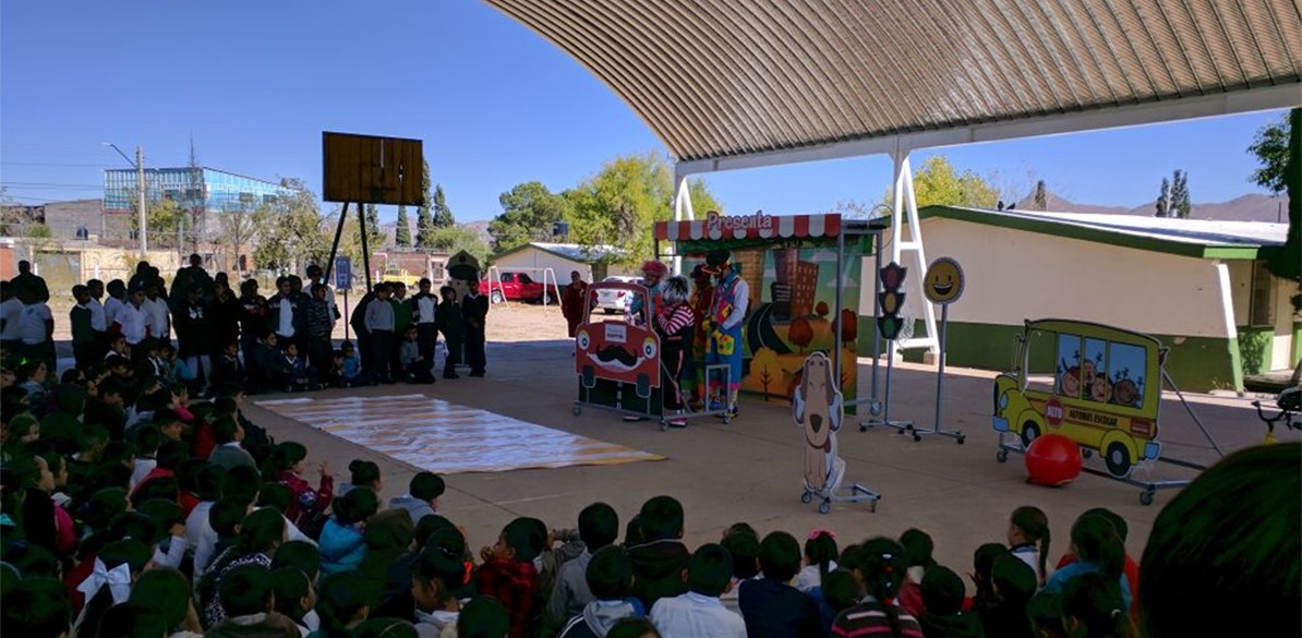 Alianza con el estado de Chihuahua Un año más, seguimos colaborando con el Gobierno de Estado de Chihuahua en el programa Prácticas de la Educación Vial