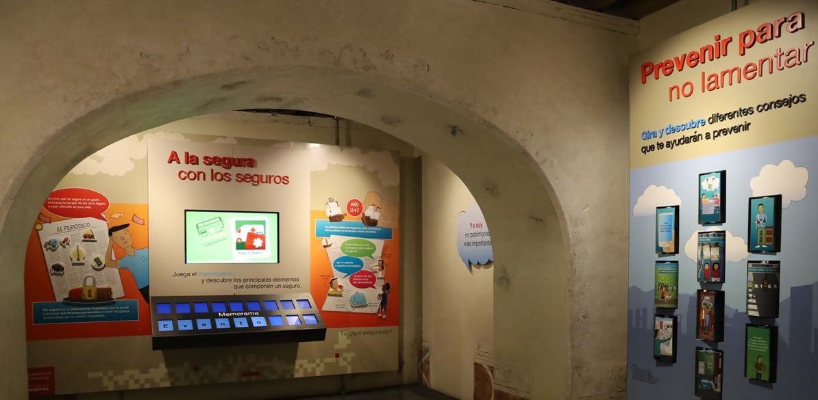 Sala Patrimonio, Riesgos y Seguros Fundación MAPFRE y el MIDE a favor de la educación financiera de los mexicanos.