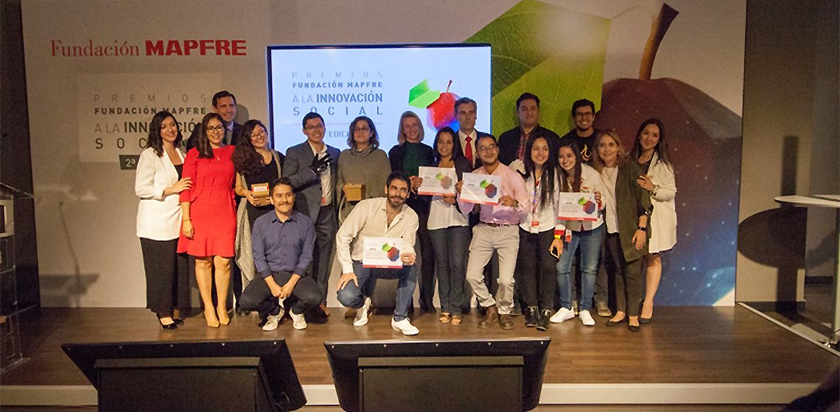 Semifinal de LATAM de los Premios fundación MAPFRE a la innovación Social Los ocho semifinalistas de América Latina presentaron sus proyectos ante el jurado