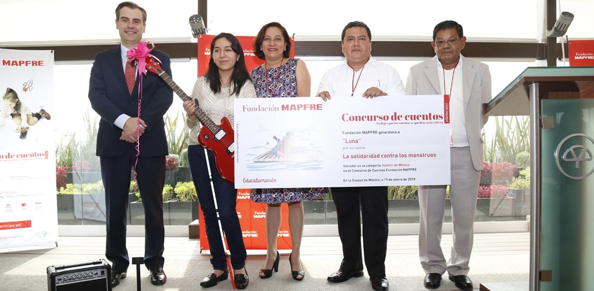 Fundación MAPFRE México premió a las ganadoras mexicanas de la quinta edición de su concurso internacional de cuentos “Educa tu mundo”.