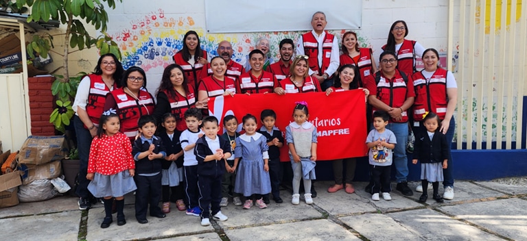 Nuestros voluntarios Fundación MAPFRE 2024